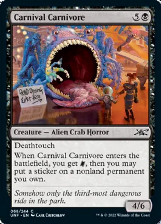 Carnival Carnivore [Unfinity] | Devastation Store