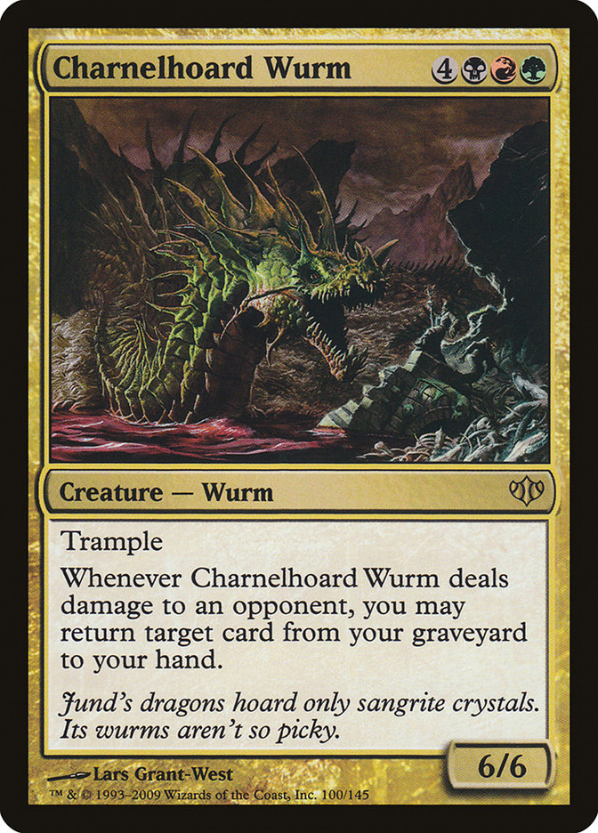 Charnelhoard Wurm [Conflux] | Devastation Store