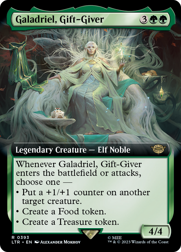 Galadriel, Gift-Giver (Extended Art) [The Lord of the Rings: Tales of Middle-Earth] | Devastation Store