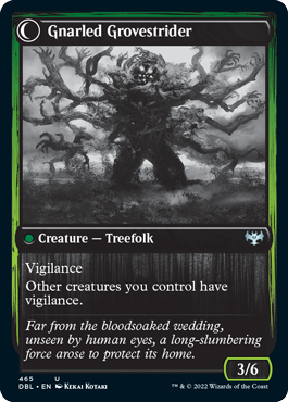 Dormant Grove // Gnarled Grovestrider [Innistrad: Double Feature] | Devastation Store
