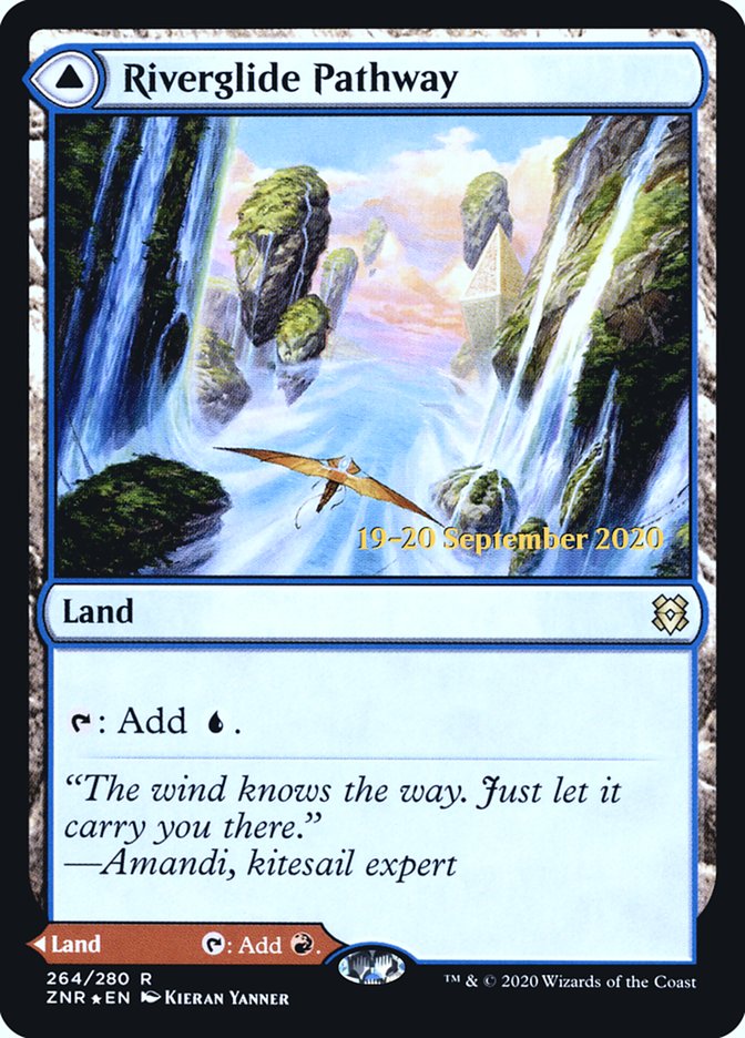 Riverglide Pathway // Lavaglide Pathway [Zendikar Rising Prerelease Promos] | Devastation Store