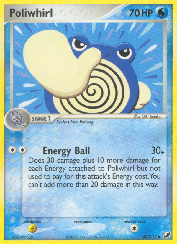 Poliwhirl (68/115) [EX: Unseen Forces] | Devastation Store