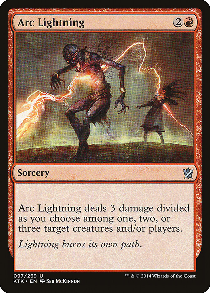 Arc Lightning [Khans of Tarkir] - Devastation Store | Devastation Store