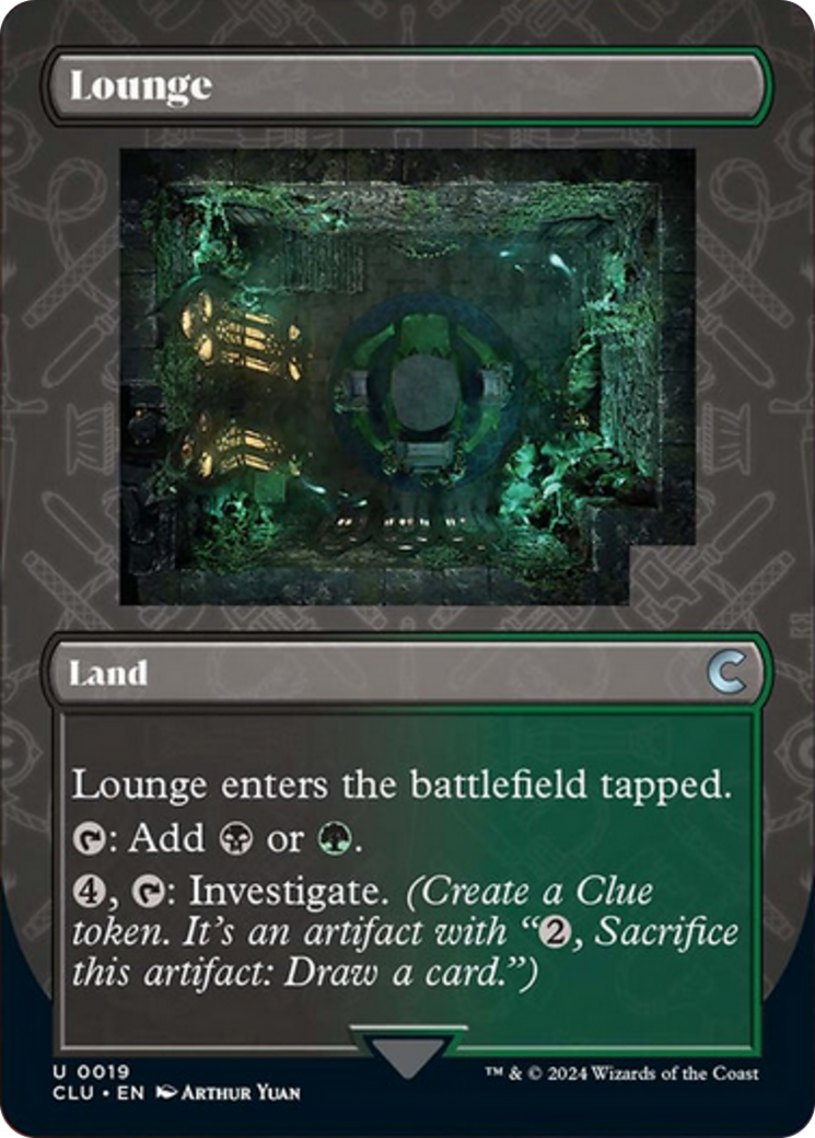 Lounge (Borderless) [Ravnica: Clue Edition] | Devastation Store