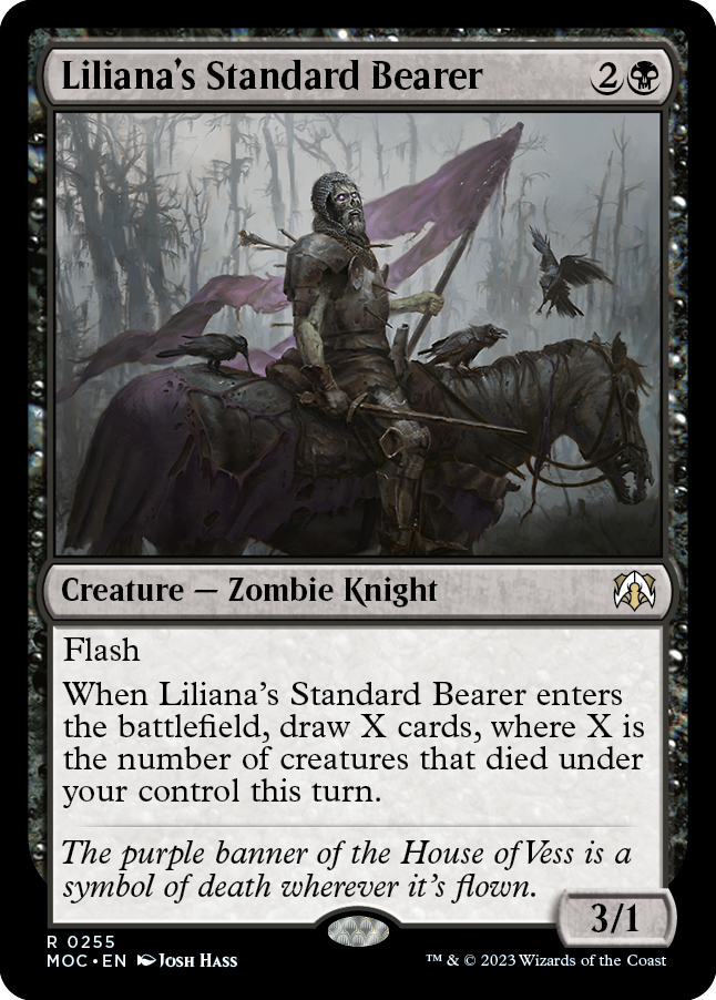 Liliana's Standard Bearer [March of the Machine Commander] | Devastation Store