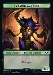 Tyranid (017) // Tyranid Warrior Double-sided Token (Surge Foil) [Universes Beyond: Warhammer 40,000 Tokens] | Devastation Store