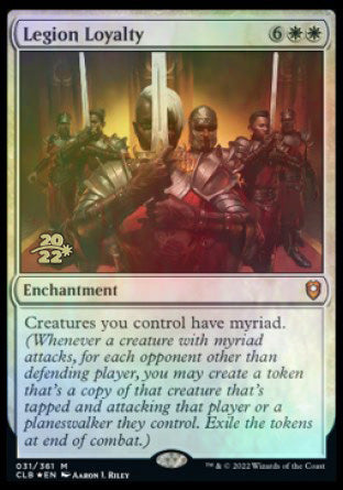 Legion Loyalty [Commander Legends: Battle for Baldur's Gate Prerelease Promos] | Devastation Store