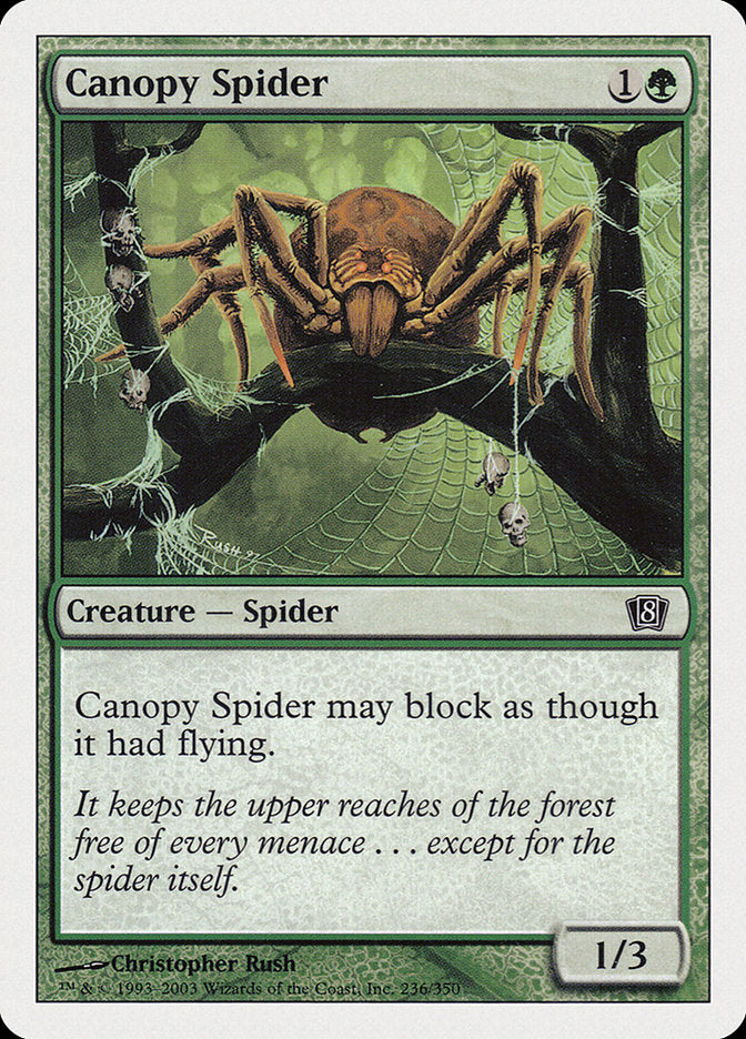 Canopy Spider [Eighth Edition] | Devastation Store