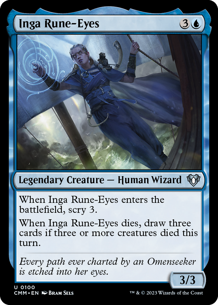 Inga Rune-Eyes [Commander Masters] | Devastation Store