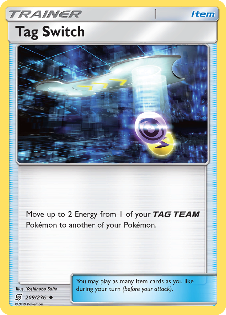Tag Switch (209/236) [Sun & Moon: Unified Minds] | Devastation Store