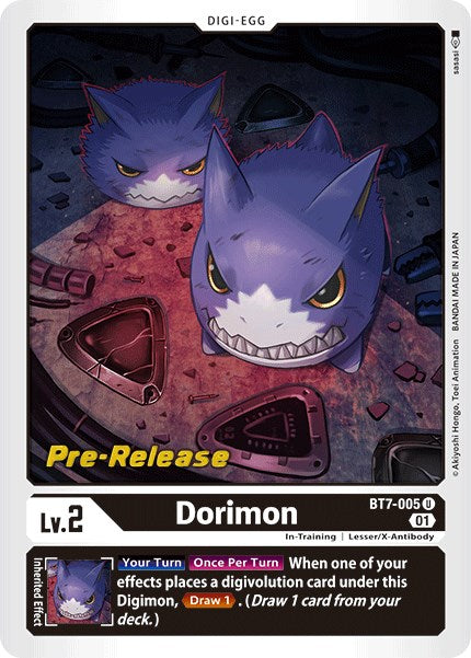 Dorimon [BT7-005] [Next Adventure Pre-Release Cards] | Devastation Store