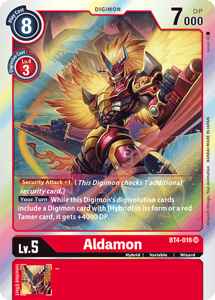Aldamon [BT4-016] [Great Legend] | Devastation Store