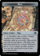 Map // Golem Double-Sided Token [The Lost Caverns of Ixalan Tokens] | Devastation Store