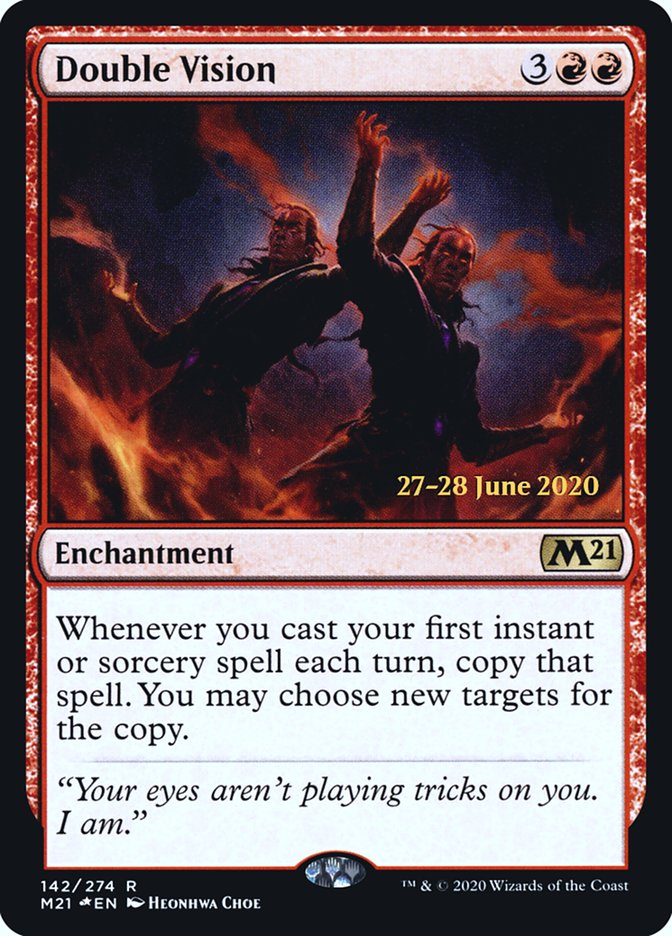 Double Vision  [Core Set 2021 Prerelease Promos] | Devastation Store