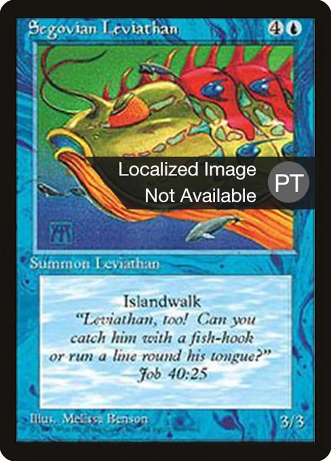 Segovian Leviathan [Fourth Edition (Foreign Black Border)] | Devastation Store