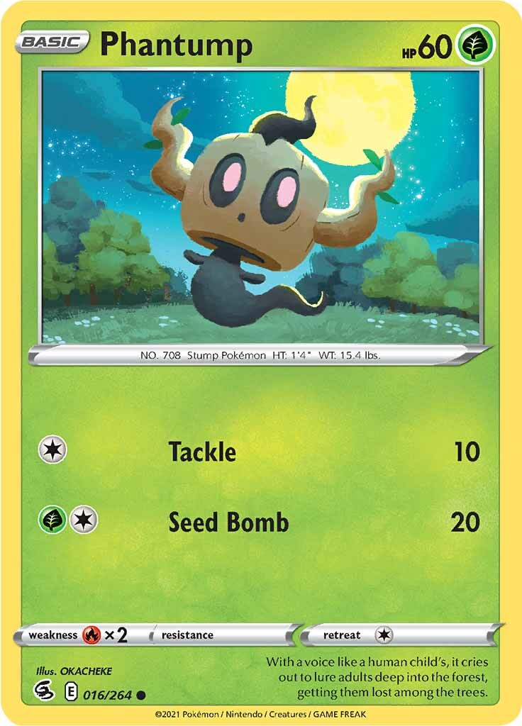 Phantump (016/264) [Sword & Shield: Fusion Strike] | Devastation Store