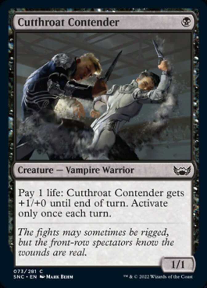 Cutthroat Contender [Streets of New Capenna] | Devastation Store