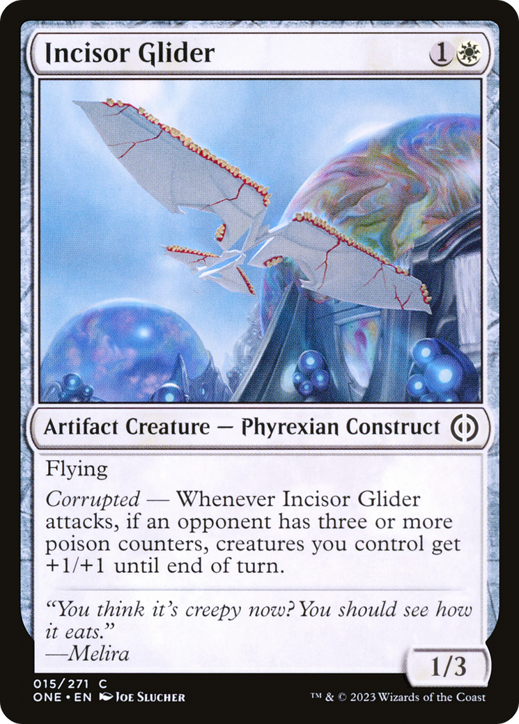Incisor Glider [Phyrexia: All Will Be One] | Devastation Store