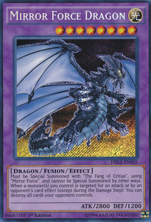 Mirror Force Dragon [DRL2-EN005] Secret Rare | Devastation Store