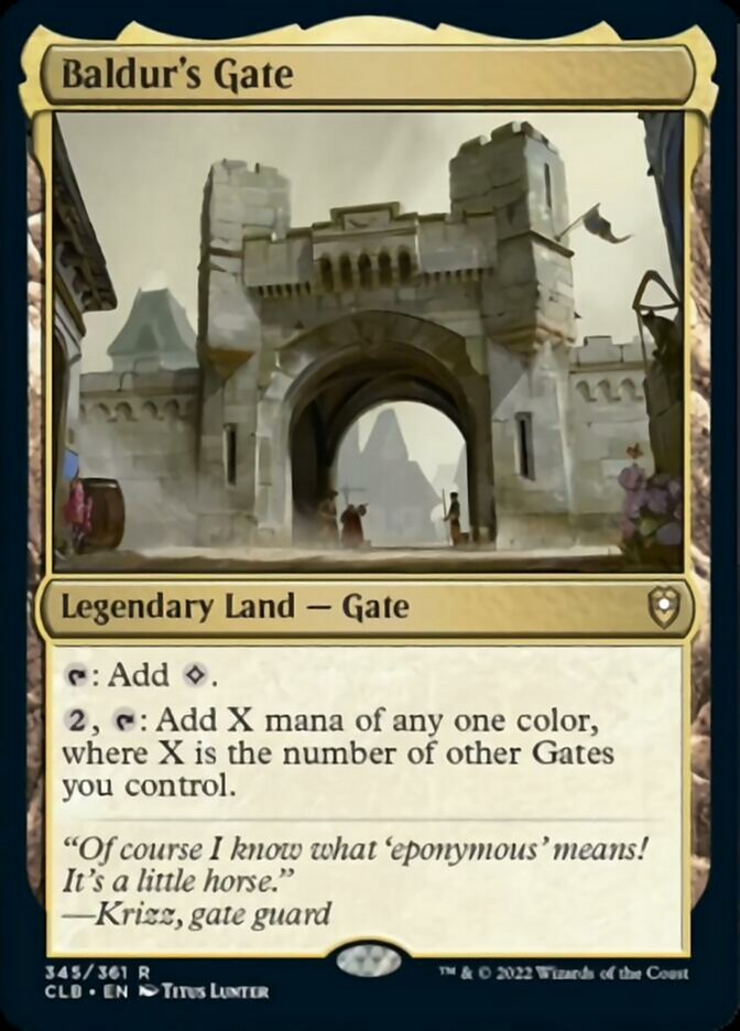 Baldur's Gate [Commander Legends: Battle for Baldur's Gate] | Devastation Store