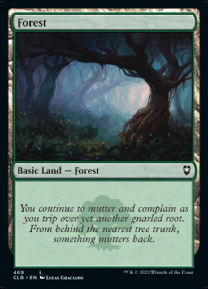Forest (469) [Commander Legends: Battle for Baldur's Gate] | Devastation Store