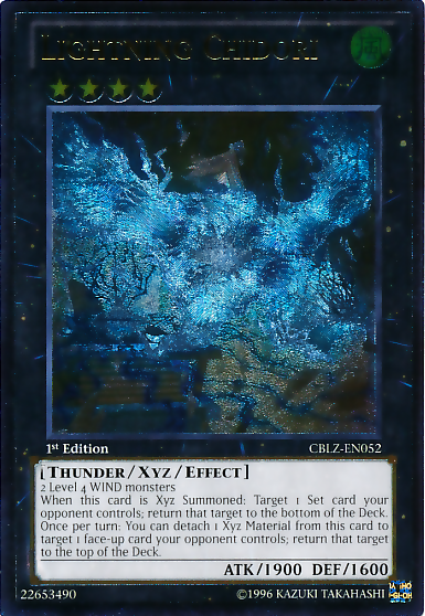 Lightning Chidori [CBLZ-EN052] Ultimate Rare | Devastation Store