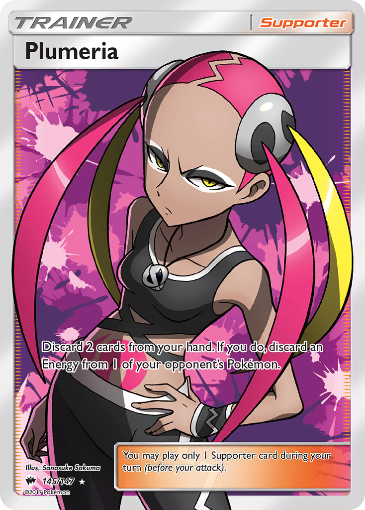 Plumeria (145/147) [Sun & Moon: Burning Shadows] | Devastation Store