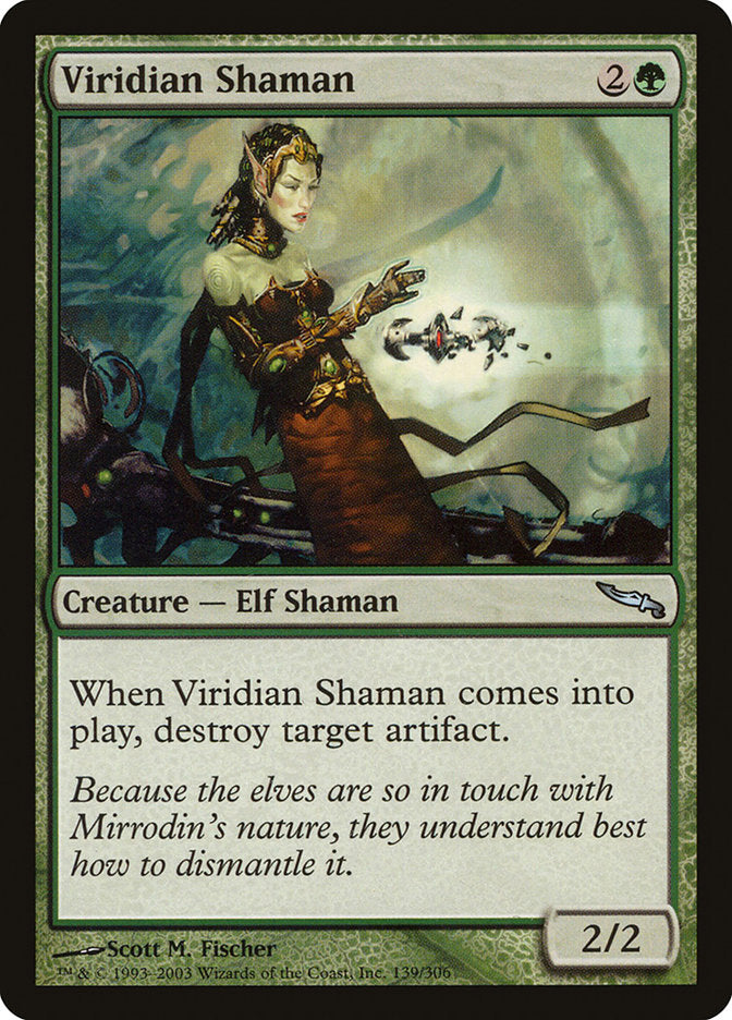 Viridian Shaman [Mirrodin] | Devastation Store