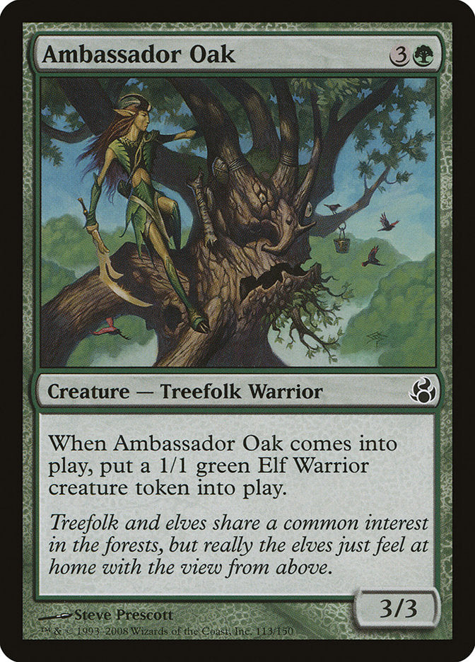 Ambassador Oak (Oversized) [Oversize Cards] | Devastation Store