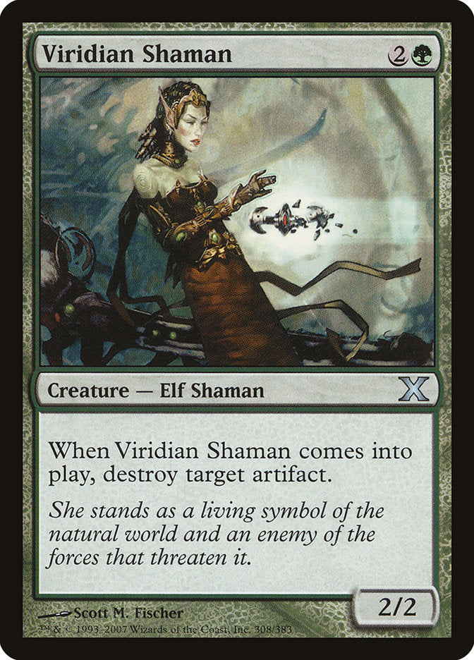 Viridian Shaman [Tenth Edition] | Devastation Store