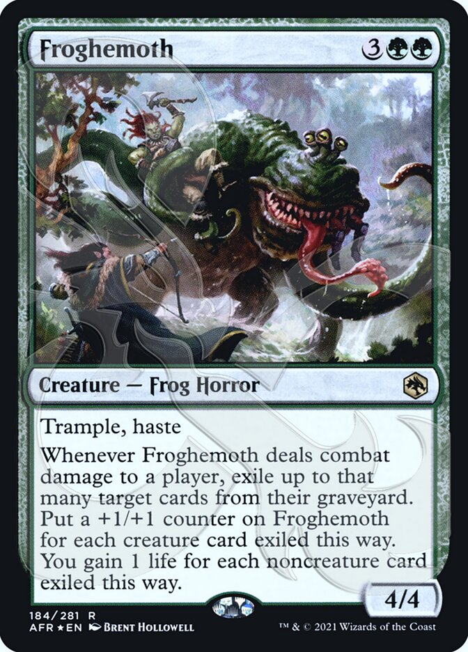 Froghemoth (Ampersand Promo) [Dungeons & Dragons: Adventures in the Forgotten Realms Promos] | Devastation Store