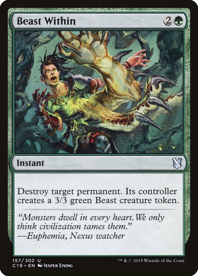 Beast Within [Commander 2019] | Devastation Store