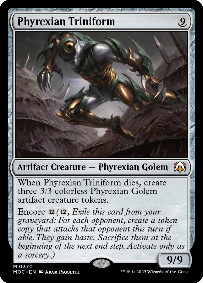 Phyrexian Triniform [March of the Machine Commander] | Devastation Store