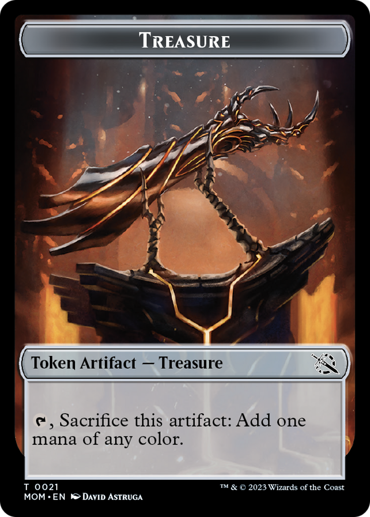 Treasure Token (21) [March of the Machine Tokens] | Devastation Store