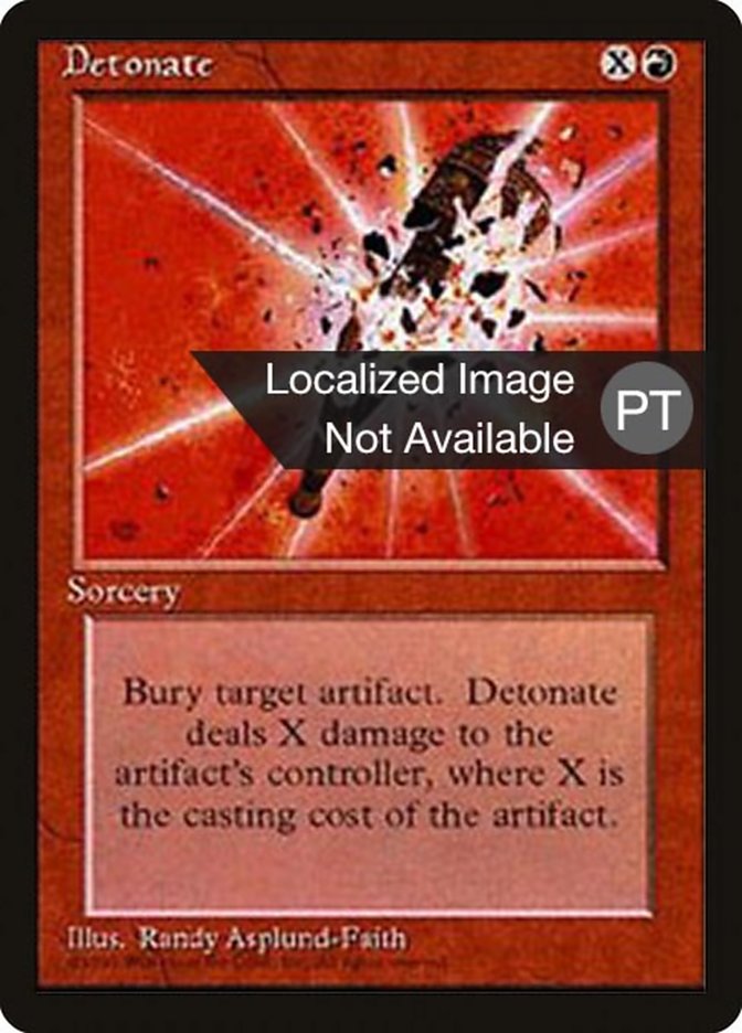 Detonate [Fourth Edition (Foreign Black Border)] | Devastation Store