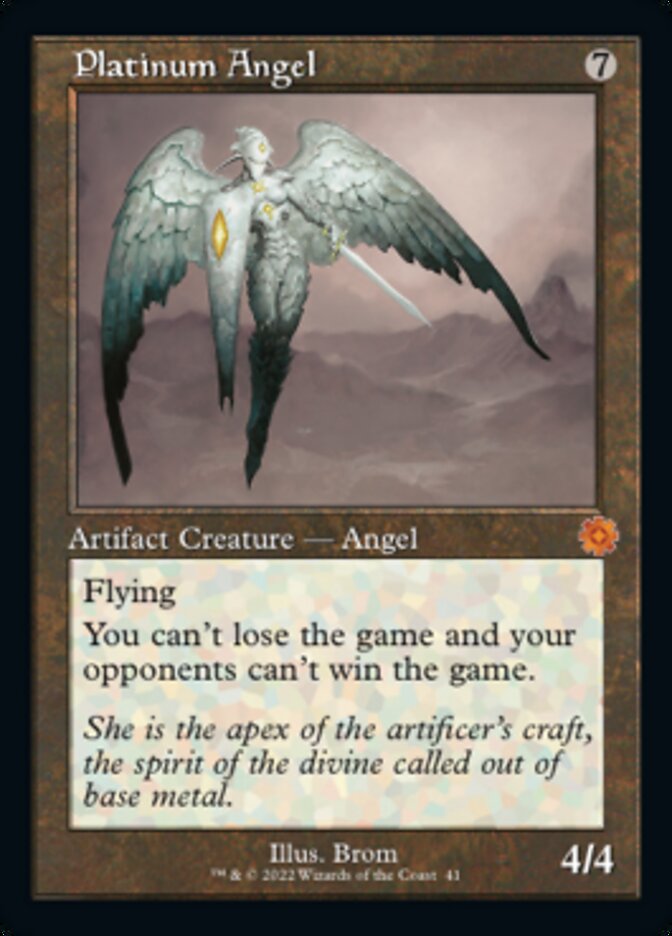 Platinum Angel (Retro) [The Brothers' War Retro Artifacts] | Devastation Store