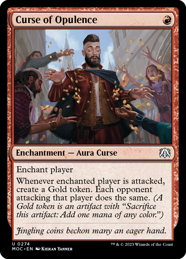 Curse of Opulence [March of the Machine Commander] | Devastation Store