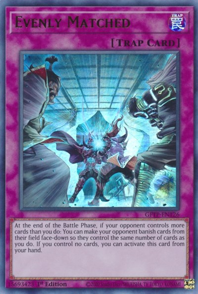 cards that banish yugioh : DOCS-EN053 1st Ed Shuffle Reborn Common Card by banishing monsters from either field as materials.You can only activate 1 Branded Banishment per turn. Banishing Trap Hole - 25th