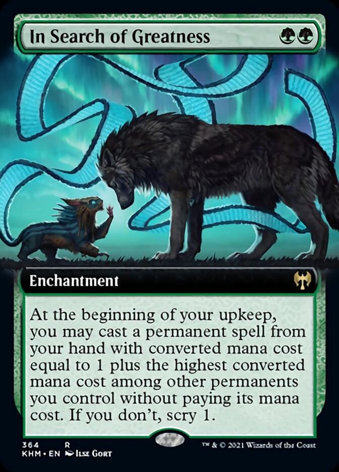 In Search of Greatness (Extended Art) [Kaldheim] | Devastation Store