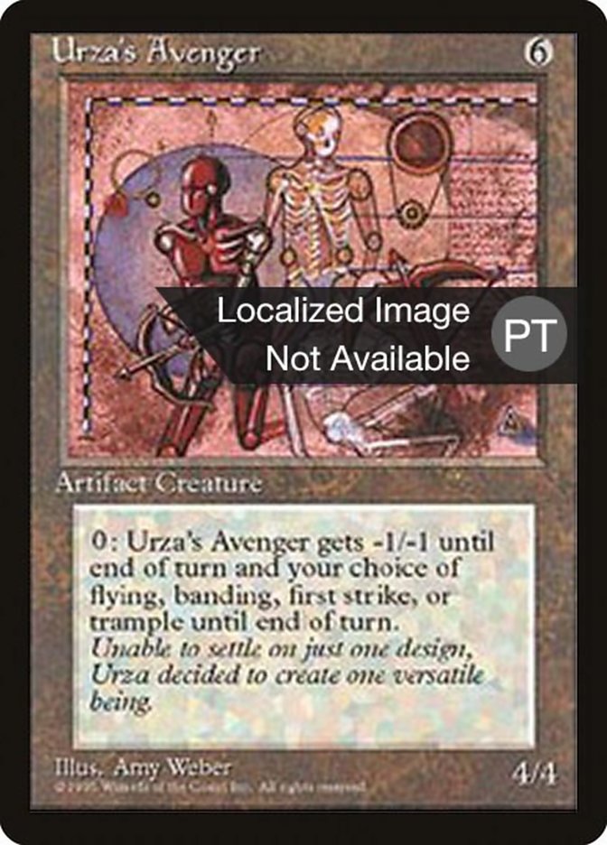 Urza's Avenger [Fourth Edition (Foreign Black Border)] | Devastation Store