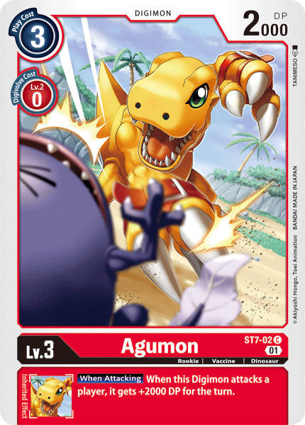 Agumon [ST7-02] [Starter Deck: Gallantmon] | Devastation Store