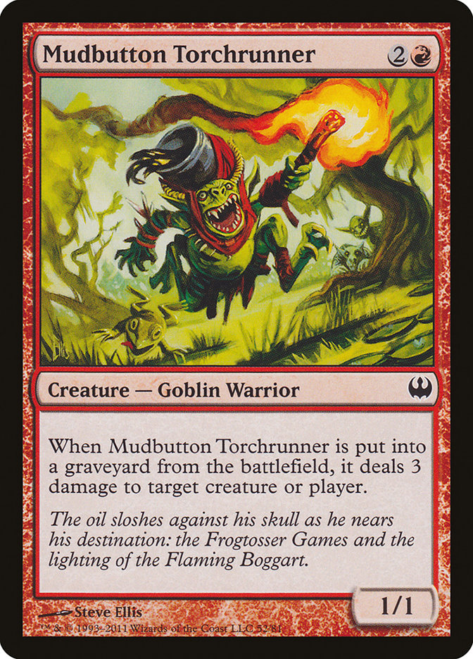 Mudbutton Torchrunner [Duel Decks: Knights vs. Dragons] - Devastation Store | Devastation Store