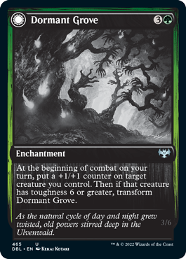 Dormant Grove // Gnarled Grovestrider [Innistrad: Double Feature] | Devastation Store