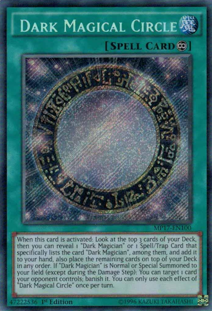 Dark Magical Circle [MP17-EN100] Secret Rare | Devastation Store