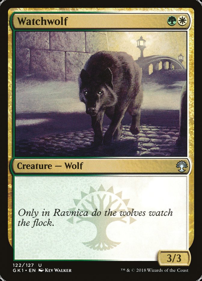 Watchwolf [Guilds of Ravnica Guild Kit] | Devastation Store