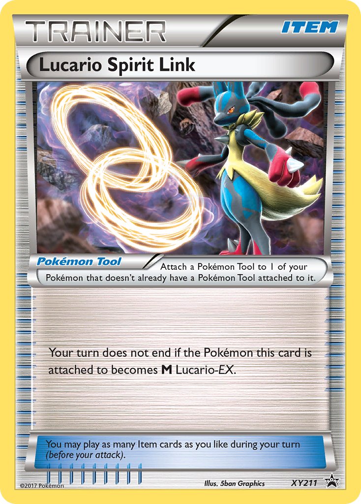 Lucario Spirit Link (XY211) [XY: Black Star Promos] | Devastation Store