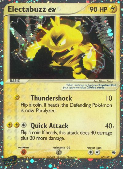 Electabuzz ex (97/109) [EX: Ruby & Sapphire] | Devastation Store