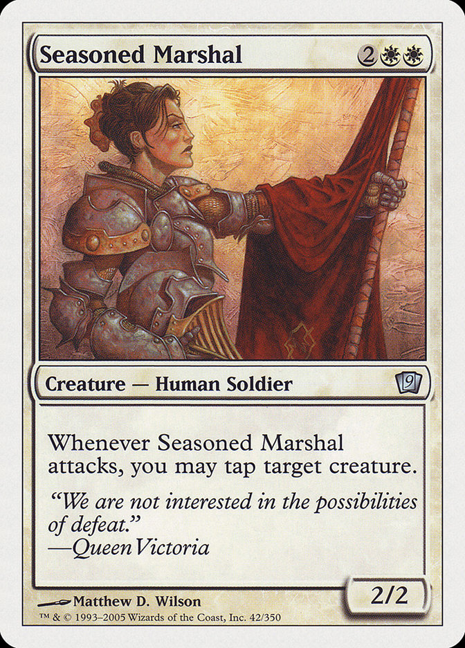 Seasoned Marshal [Ninth Edition] - Devastation Store | Devastation Store