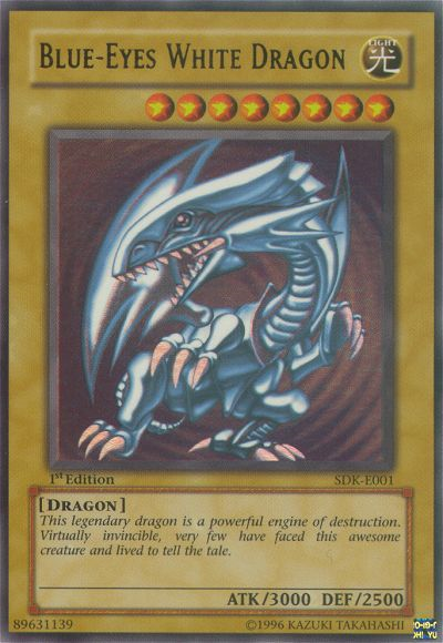 Blue-Eyes White Dragon [SDK-E001] Ultra Rare | Devastation Store