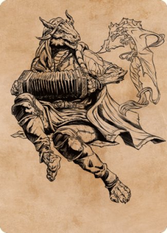 Korlessa, Scale Singer Art Card [Commander Legends: Battle for Baldur's Gate Art Series] | Devastation Store